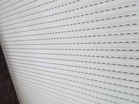 R口沖孔型材門案例展示