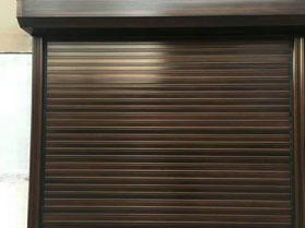 銅拉絲型材別墅門案例展示