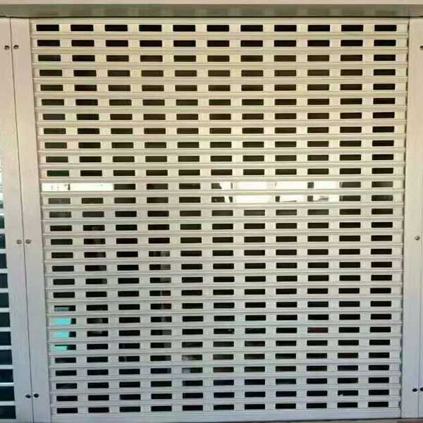 77沖孔鋁型材門